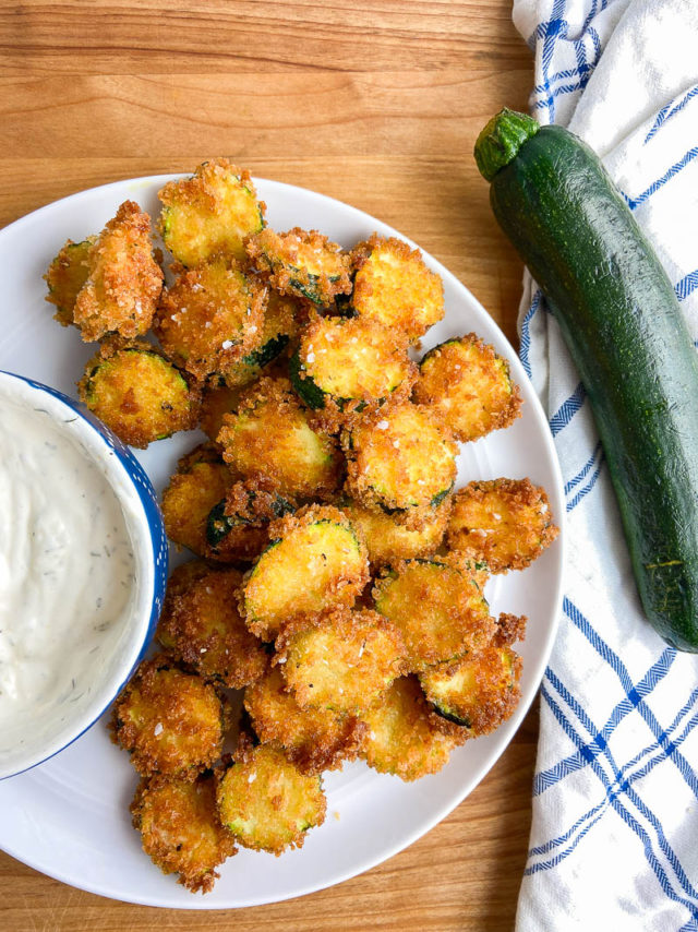 How To Make Fried Zucchini Recipe Lifes Ambrosia 4037