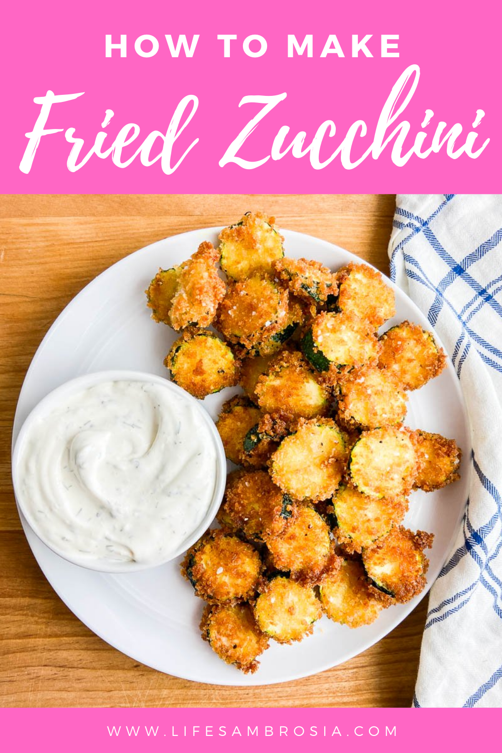 How To Make Fried Zucchini Recipe Lifes Ambrosia 8194