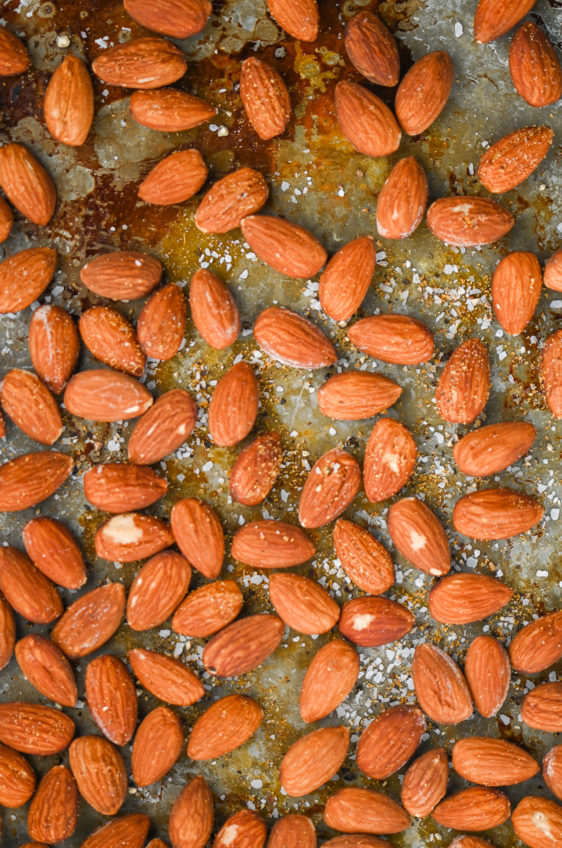 Our Sweet and Spicy Toasted Almonds are a Great Midday Snack