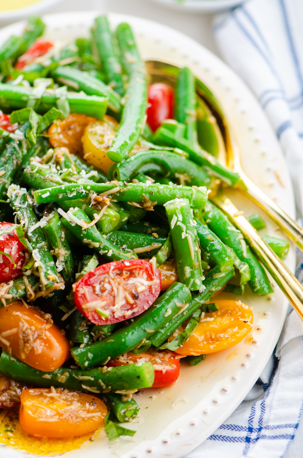 Cold Green Bean Salad Recipe | Life's Ambrosia