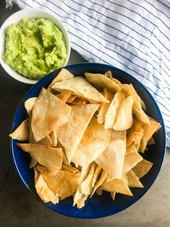 Homemade Tortilla Chips | Baked Tortilla Chips | Life's Ambrosia