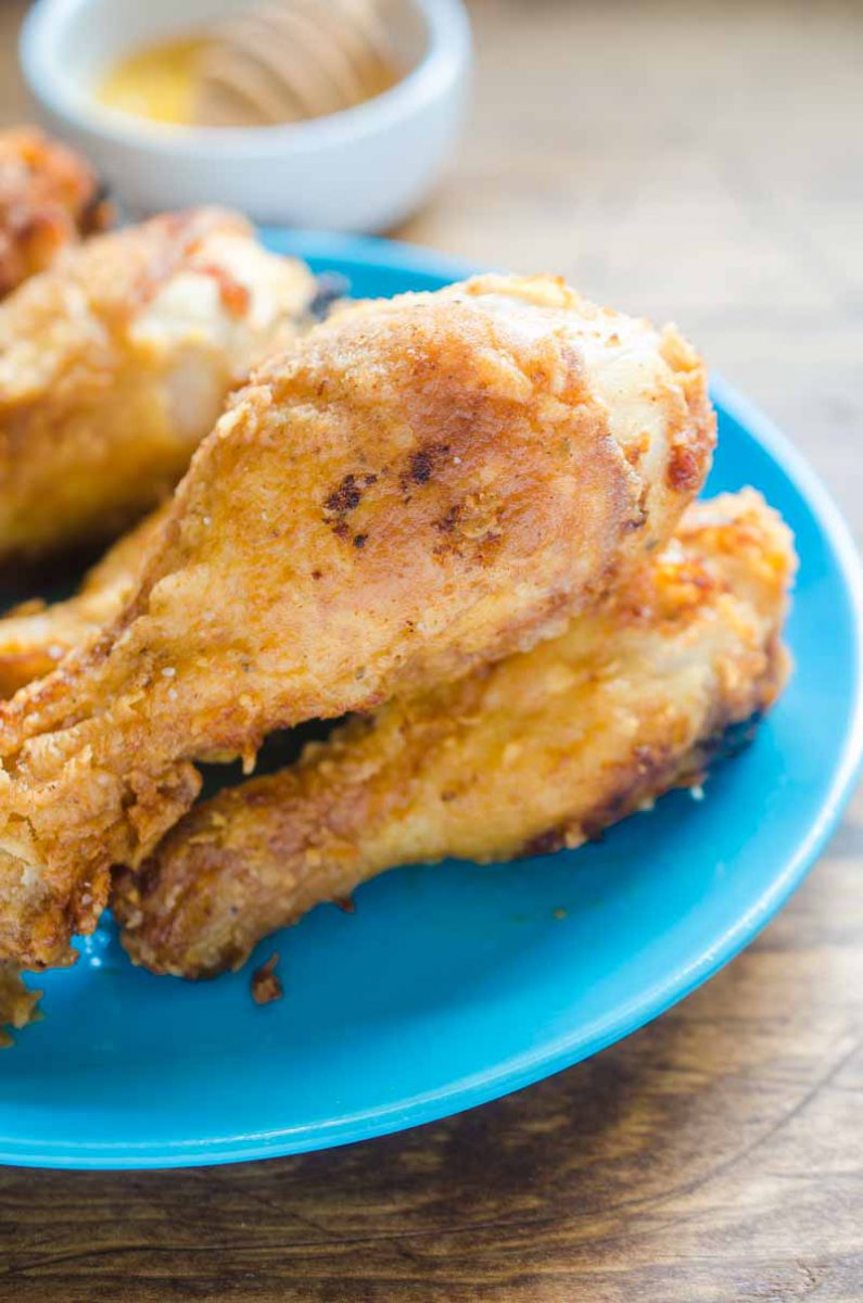 Simple Fried Chicken: An Easy Recipe • deepfriedhoney