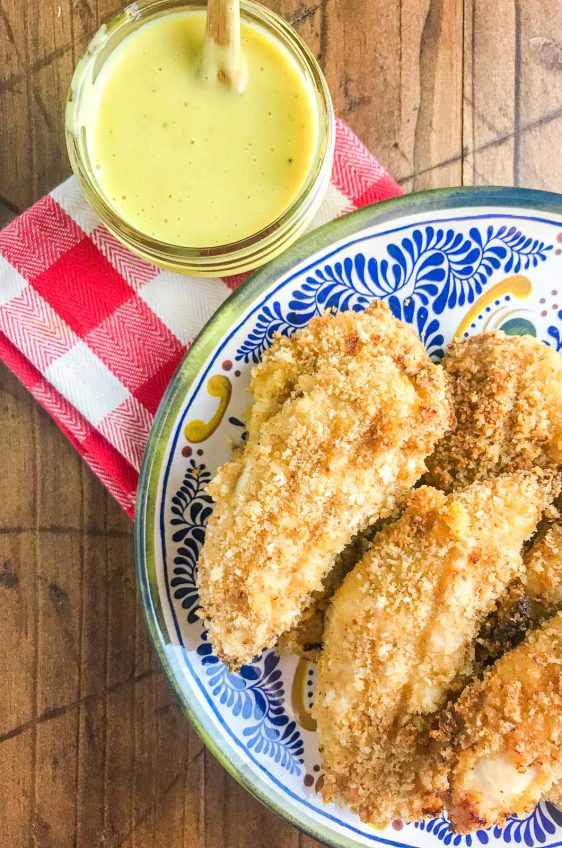 Baked Honey Mustard Chicken Tenders Life S Ambrosia