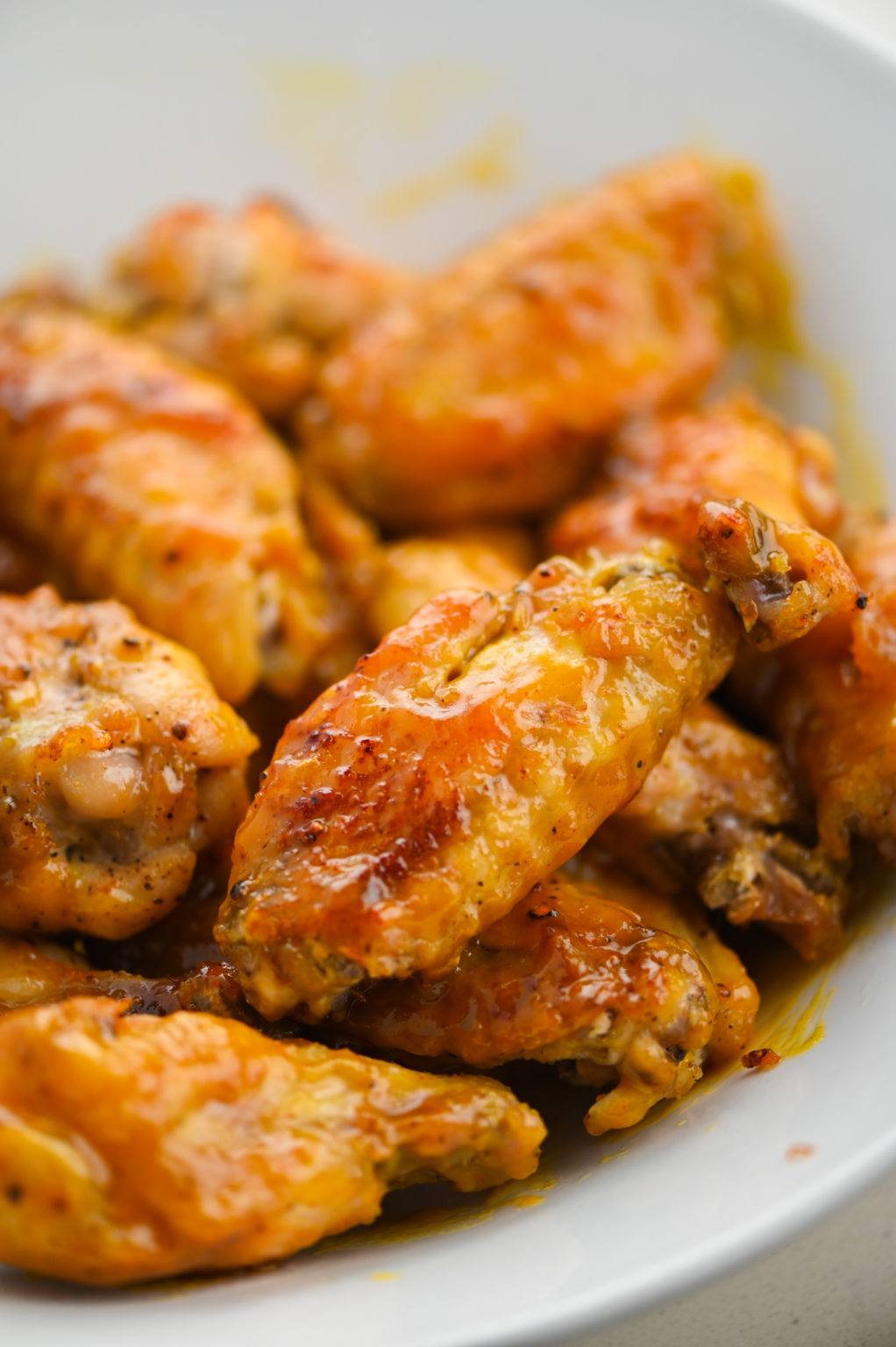 Hot Honey Mustard Wings Recipe Life's Ambrosia