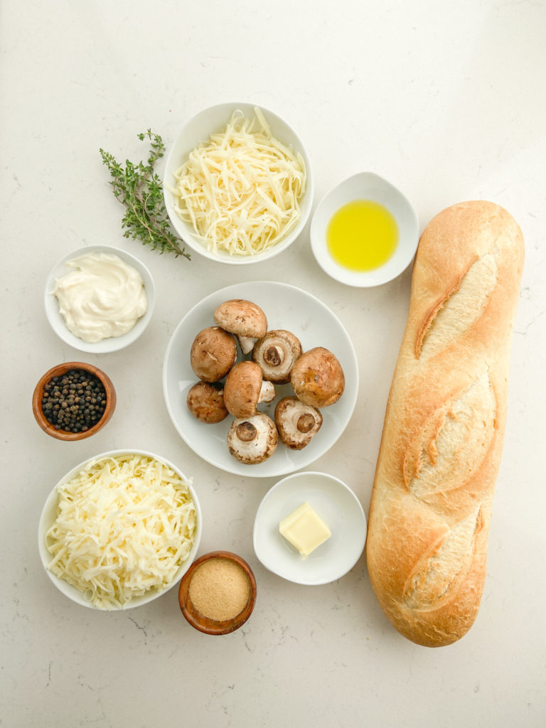 Herb Mushroom Cheese Bread - Life's Ambrosia