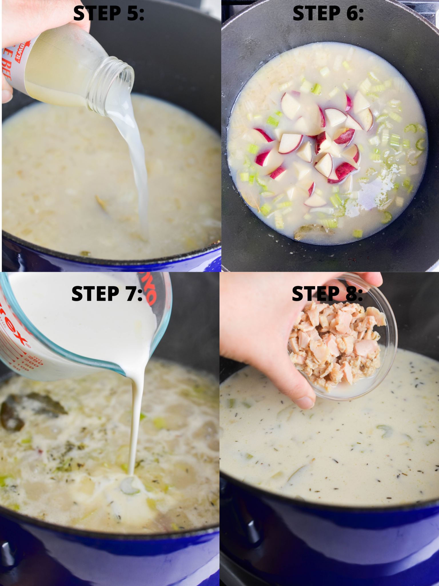 Creamy New England Clam Chowder Recipe | Life's Ambrosia