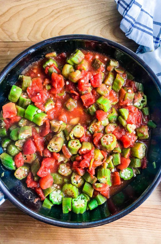 Okra and Tomatoes Recipe | Classic Southern Recipe | Life's Ambrosia