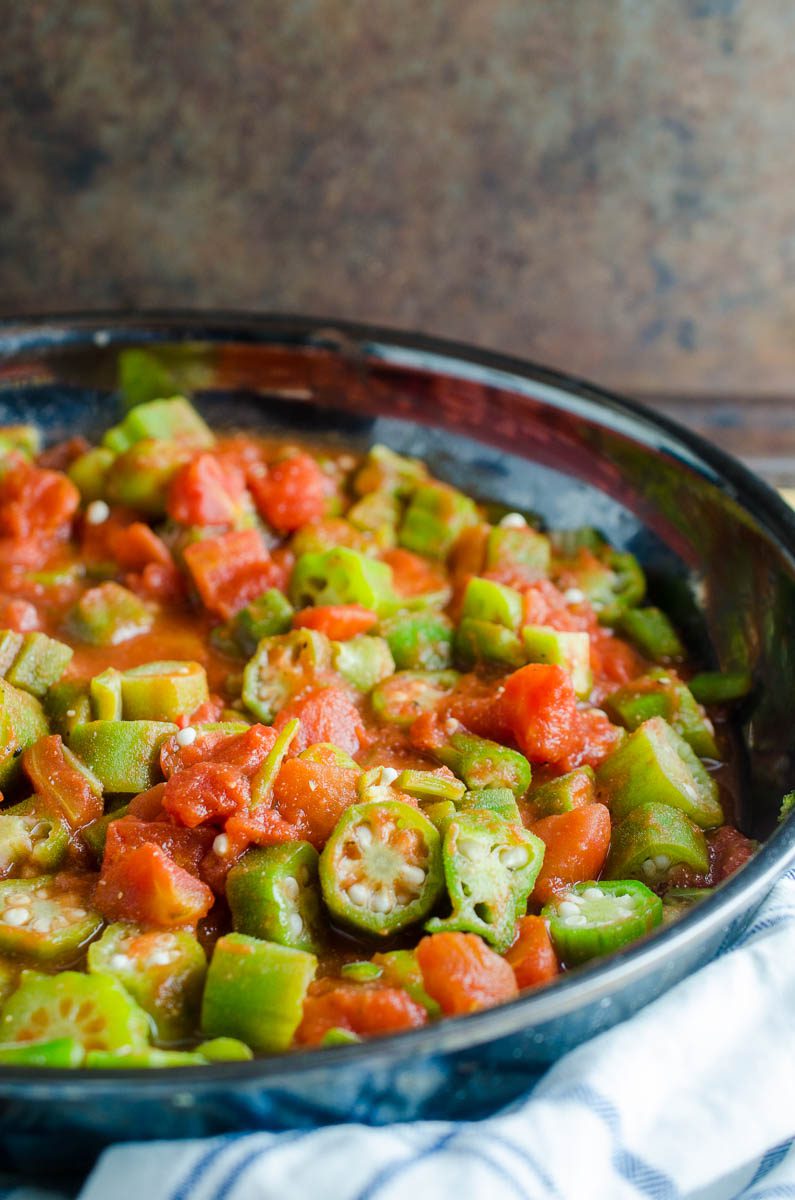 Okra and Tomatoes Recipe | Classic Southern Recipe | Life's Ambrosia