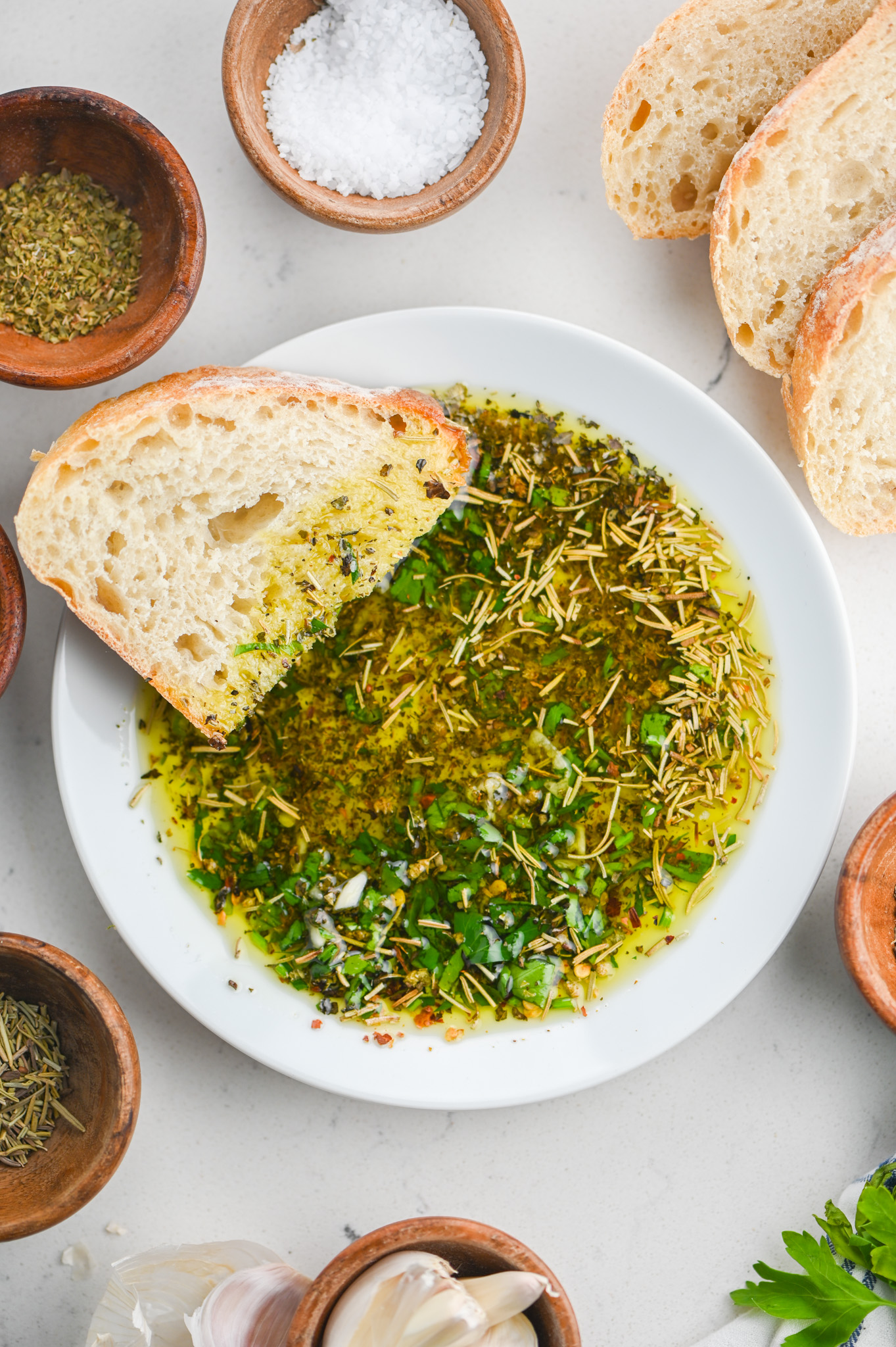 Olive Oil Bread Dip - Life's Ambrosia