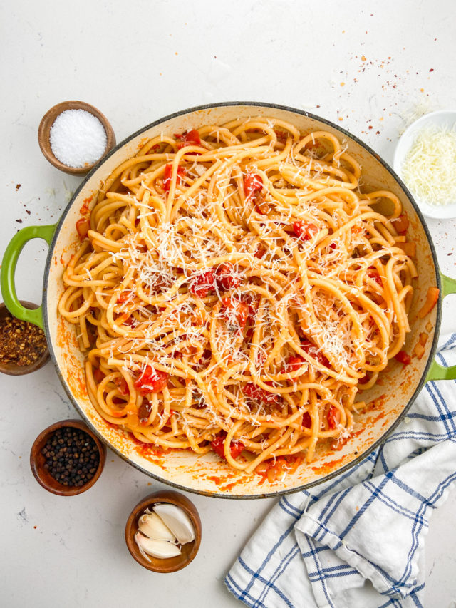 Pasta Amatriciana - Life's Ambrosia