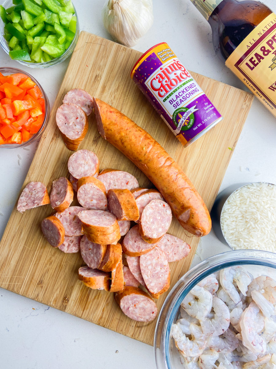 Shrimp And Sausage Jambalaya Recipe Life S Ambrosia