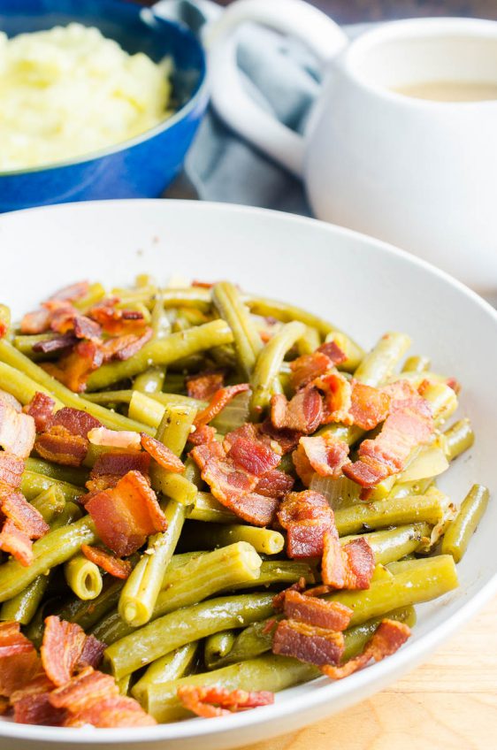 Southern Style Green Beans with Bacon Life's Ambrosia