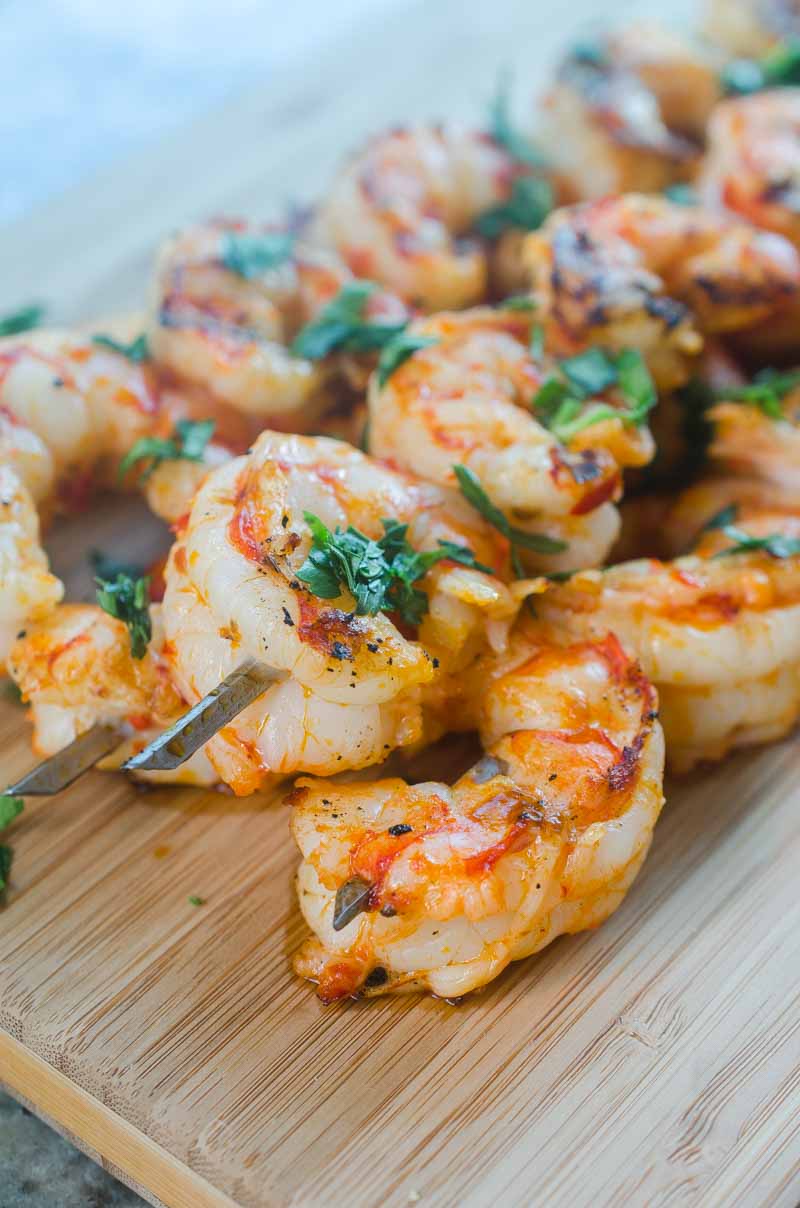 Spicy Grilled Shrimp Recipe- Quick and Easy- Life's Ambrosia