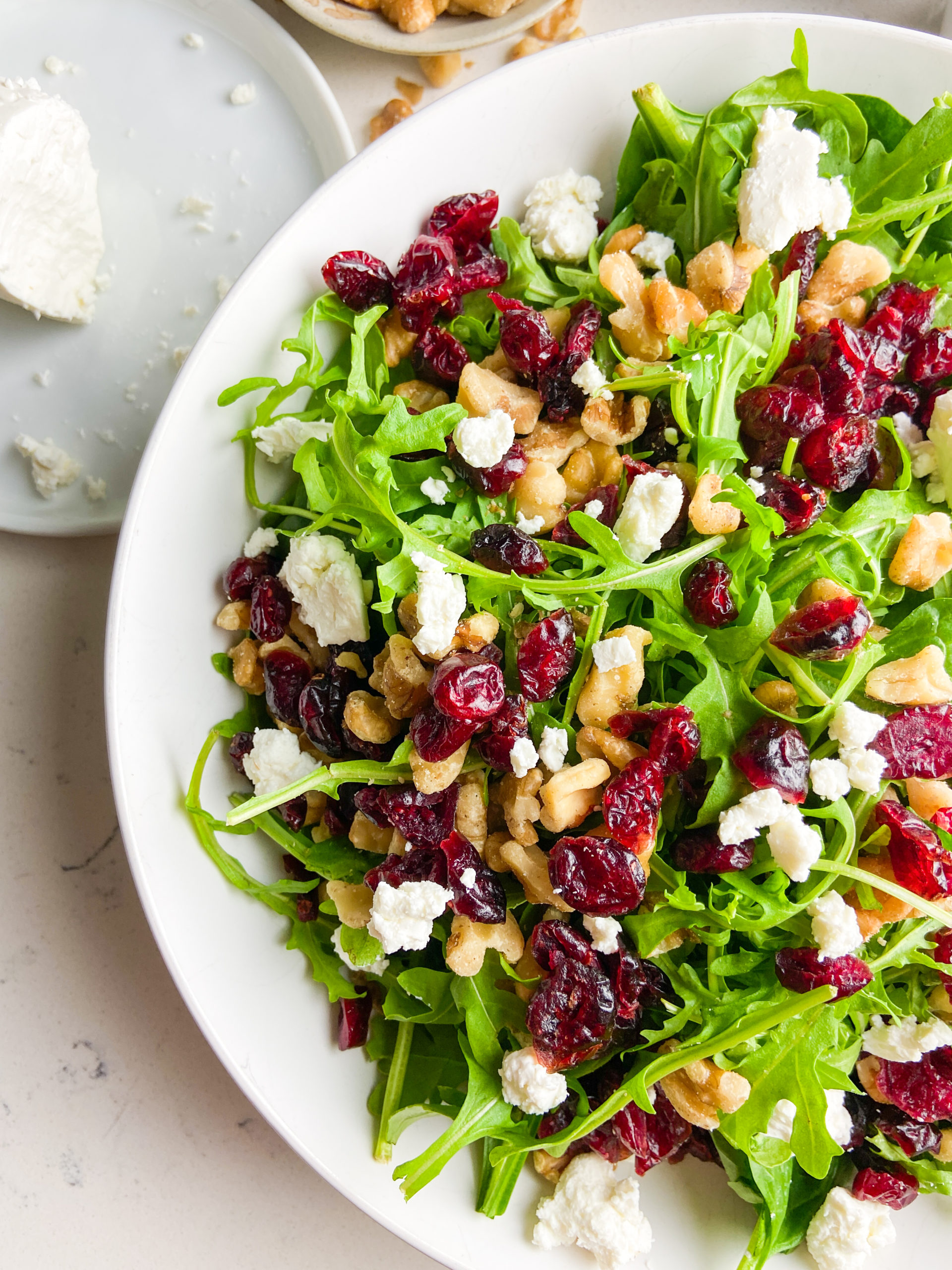 Spinach Cranberry Salad | Thanksgiving Salad | Life's Ambrosia