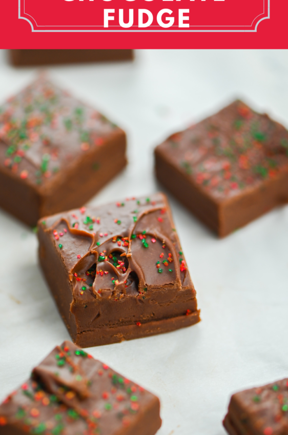 Easy Fudge Recipe (NO FAIL) Only 3 Ingredients!