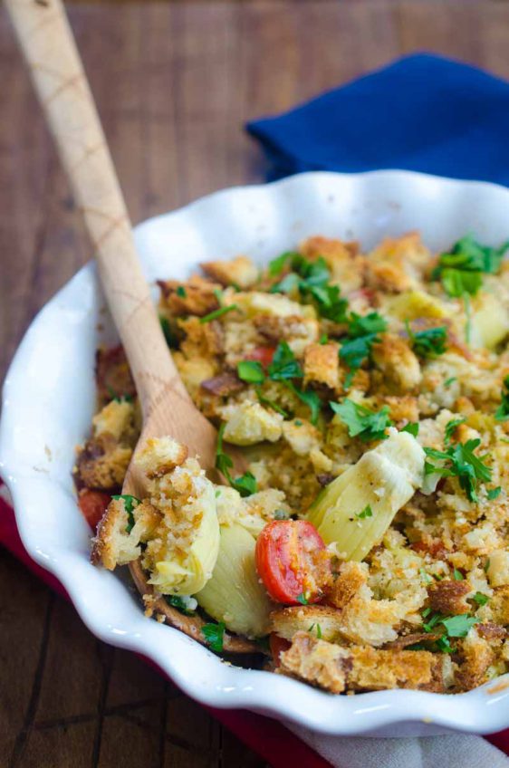 Tomato Artichoke Bake - Life's Ambrosia