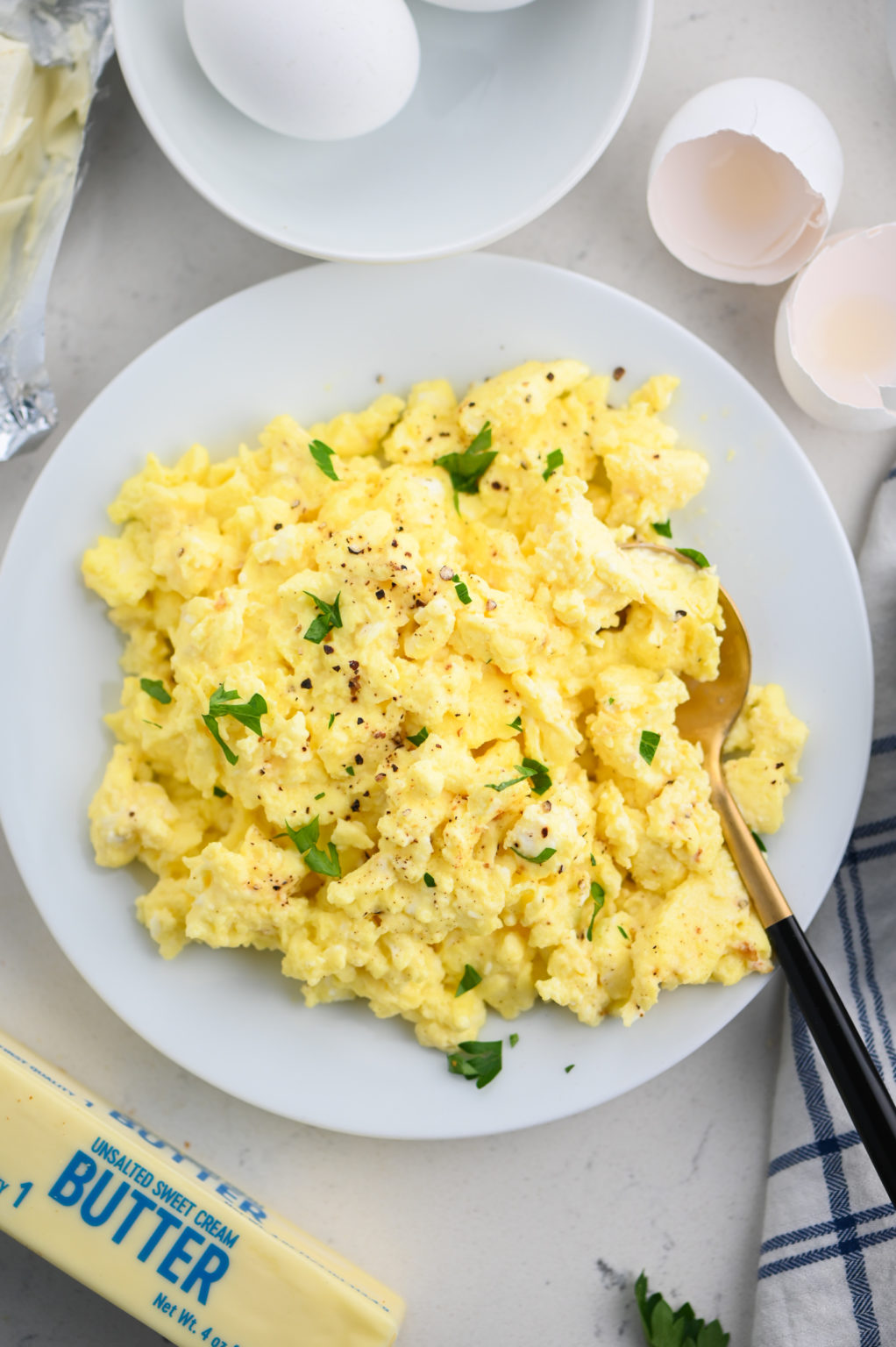 Truffle Scrambled Eggs - Life's Ambrosia