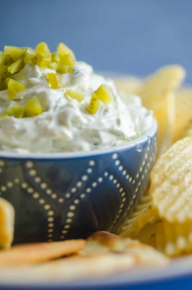 Dill Pickle Dip - Life's Ambrosia