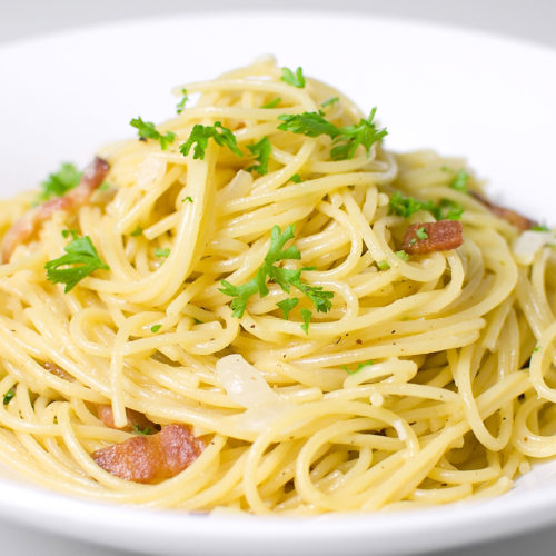 Spaghetti Carbonara - Life's Ambrosia